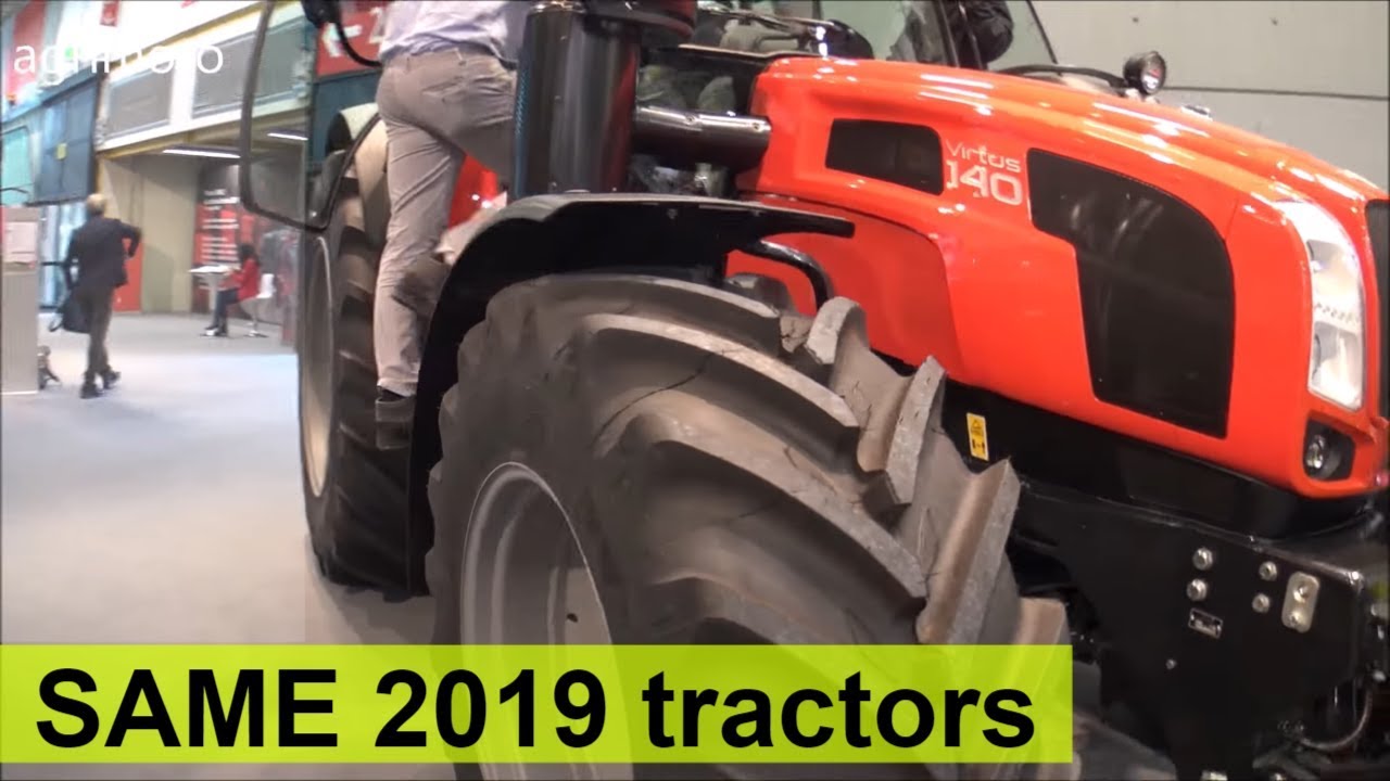The SAME 2019 tractors Show Room Italy