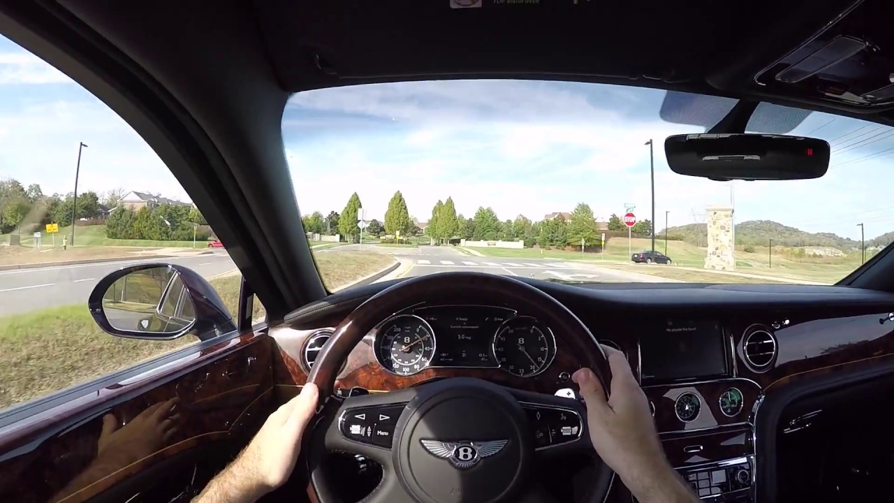 2017 Bentley Mulsanne POV Test Drive