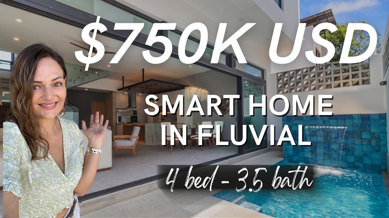 🏡 Alexa-Powered Luxury Home Tour in Fluvial Vallarta | Smart Living in Puerto Vallarta