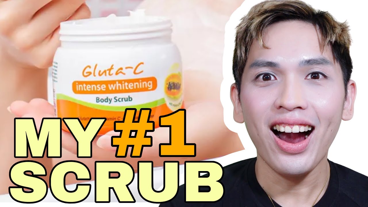 GLUTA C INTENSE WHITENING SCRUB REVIEW | #1 SCRUB SO FAR! SIR LAWRENCE