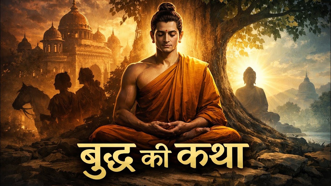 Gautam Buddha Life Story in Hindi | Peace & Enlightenment Buddha Story | शांति, करुणा और मध्यम मार्ग