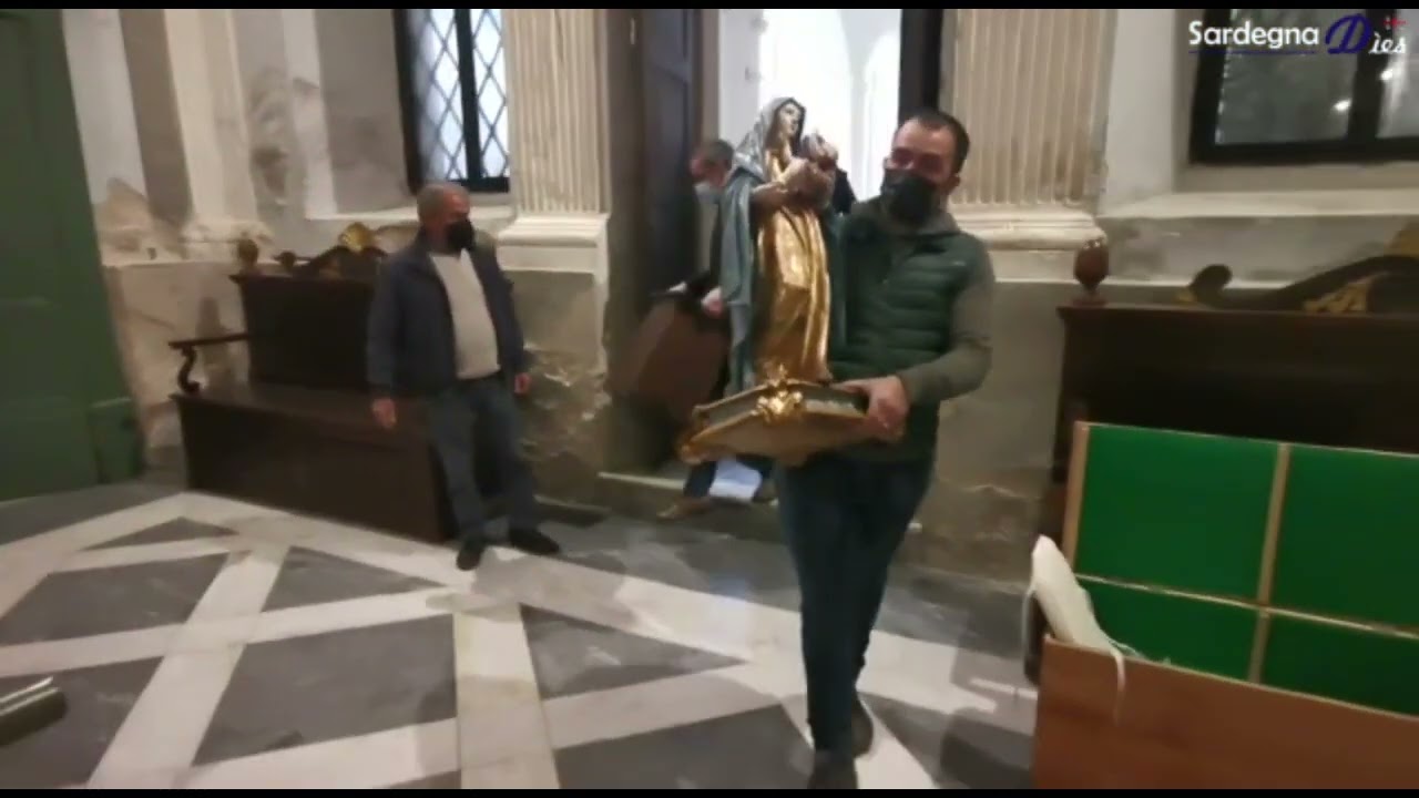 Gremio degli Ortolani: la vestizione della Madonna di Valverde