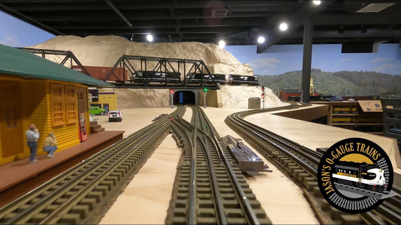Cab Ride Around My O-Gauge Layout (2024)