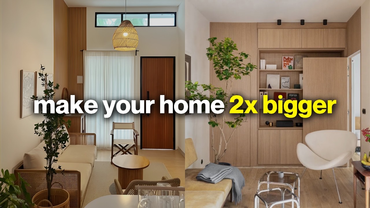 how to make ANY room feel HUGE