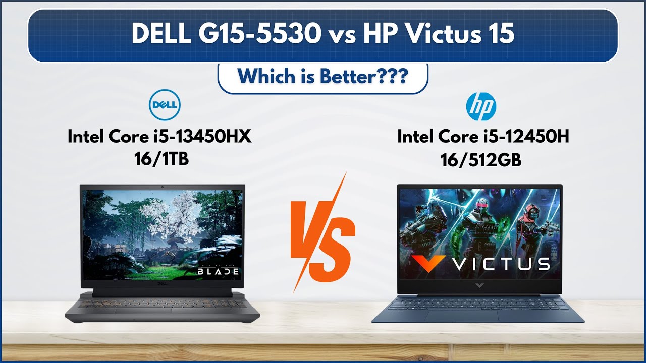 Dell G15-5530 vs HP Victus 15 ⚡⚡| Best RTX 3050 Gaming Laptop Under 70,000? | Detailed Comparison