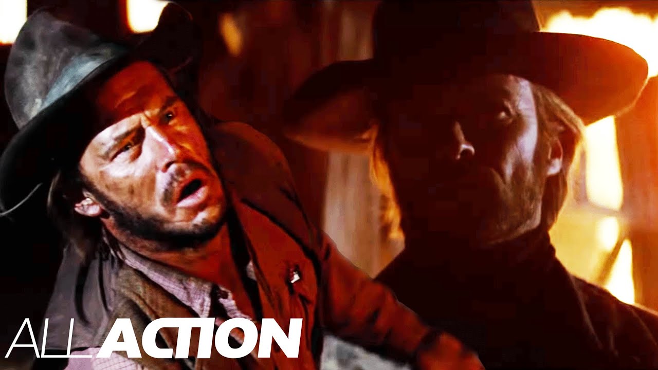 Clint Eastwood Kills The Outlaws | Final Shootout | High Plains Drifter | All Action