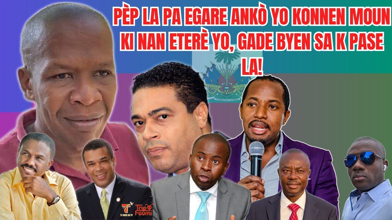 Komisè Muscadin? Men rezilta sondaj nou te lanse a ak plizyè aktè politik, moun yo te reyaji konsa!