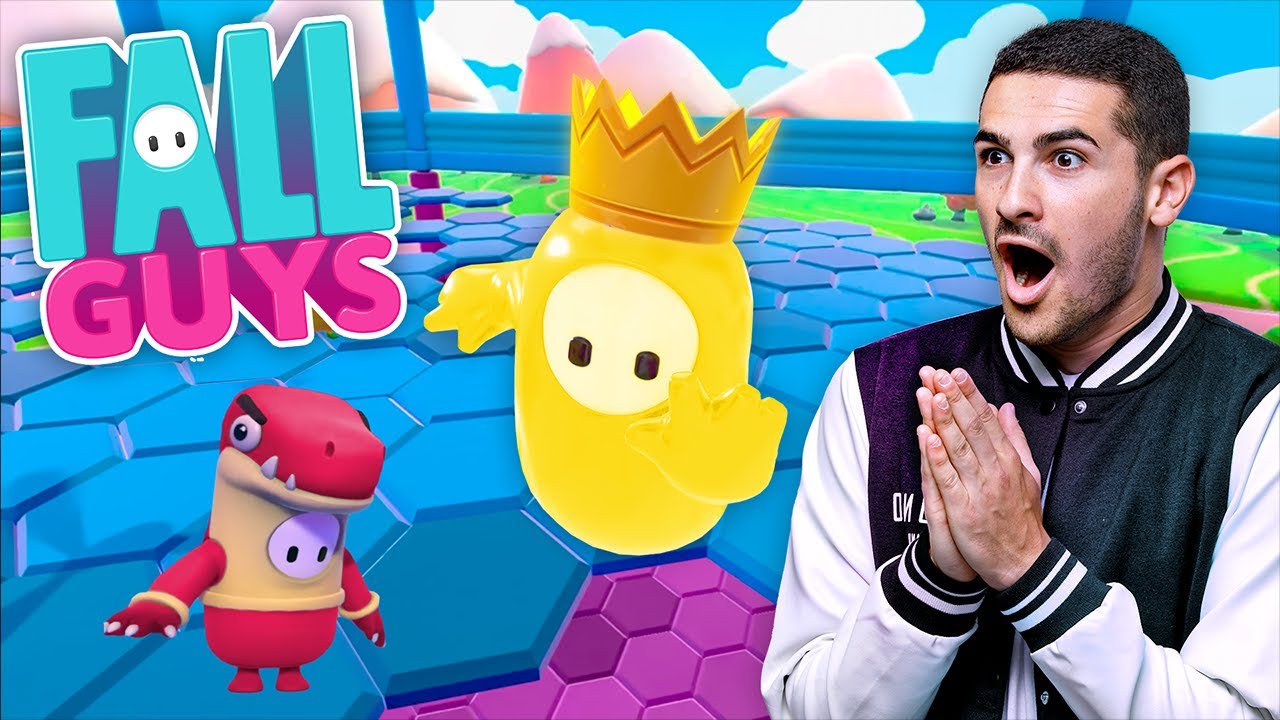 משחק בטרנד החדש פול גייז בפעם הראשונה! (Fall Guys)