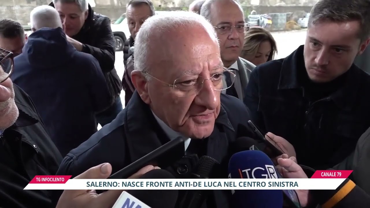 Salerno, il fronte anti-De Luca si compatta: nasce la maxi coalizione per il post-ventennio
