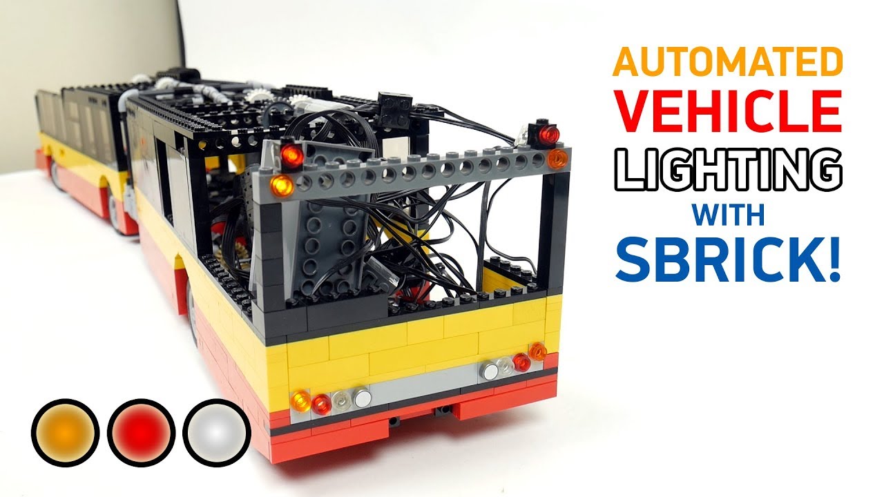 Automated Reversing, Braking Lights & Turn Signals with your SBrick! [HOW TO]