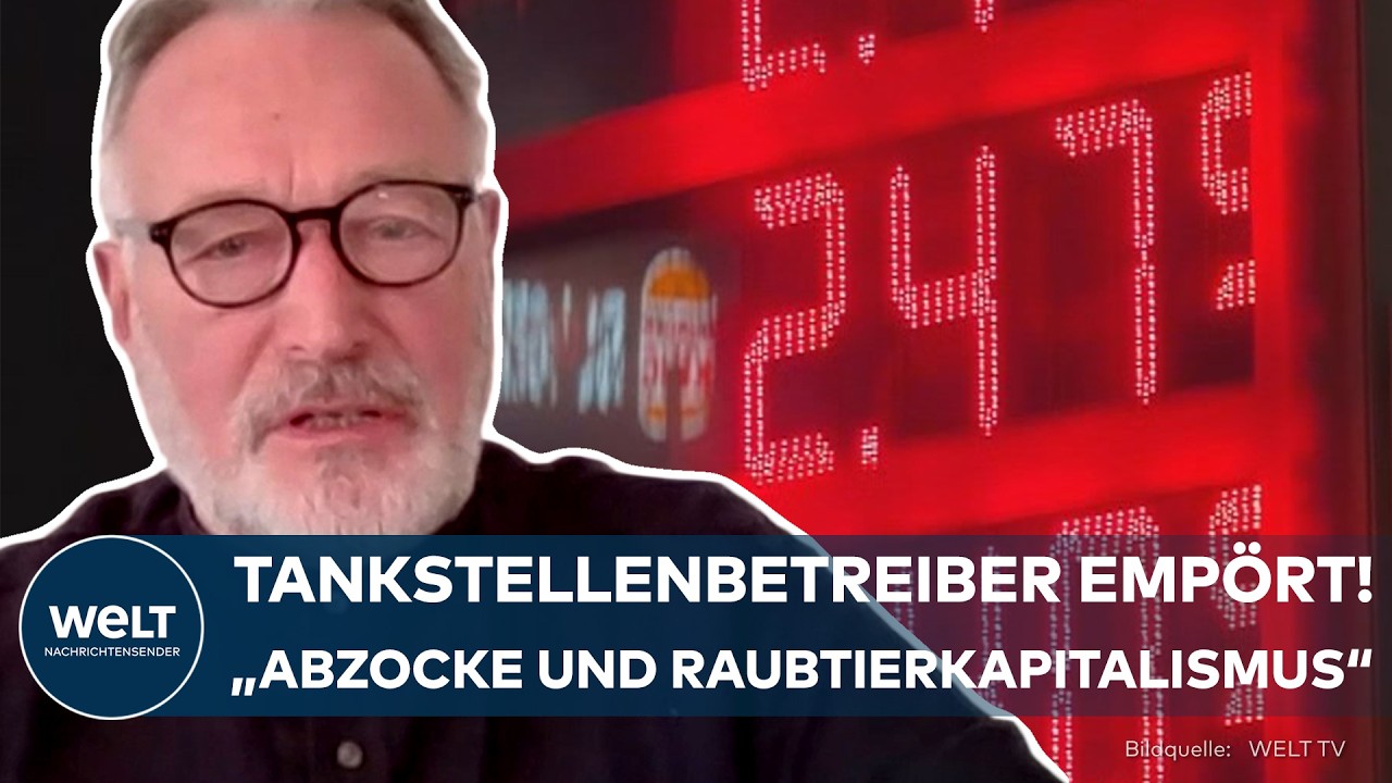 SPRITPREIS-EXPLOSION IN DEUTSCHLAND: „Abzocke und Raubtierkapitalismus“ | Wer verdient hier?