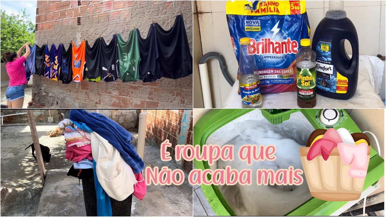 LAVANDO ROUPAS COM BRILHANTE,PINHO SOL E VINAGRE| ROUPAS LIMPAS E MACIAS