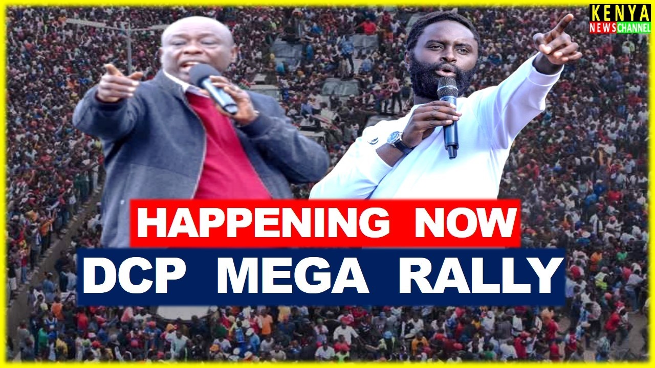 LIVE - Gachagua DCP Party Mega Rally led by Senator Methu at Narok