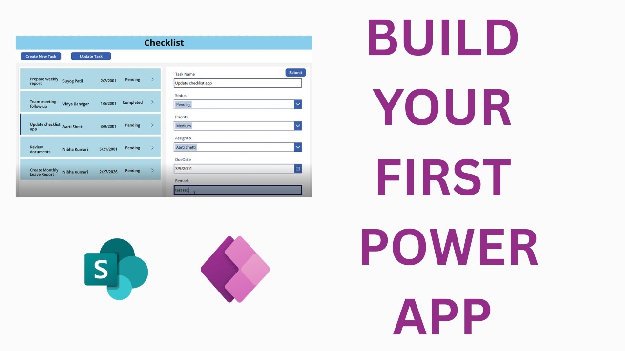 Build Your First Power App | Power Apps Beginner Tutorial (Step-by-Step)