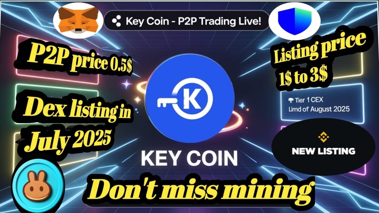 Key Coin mining Complete registration process in telugu |Key coin Latest Updates in Telugu