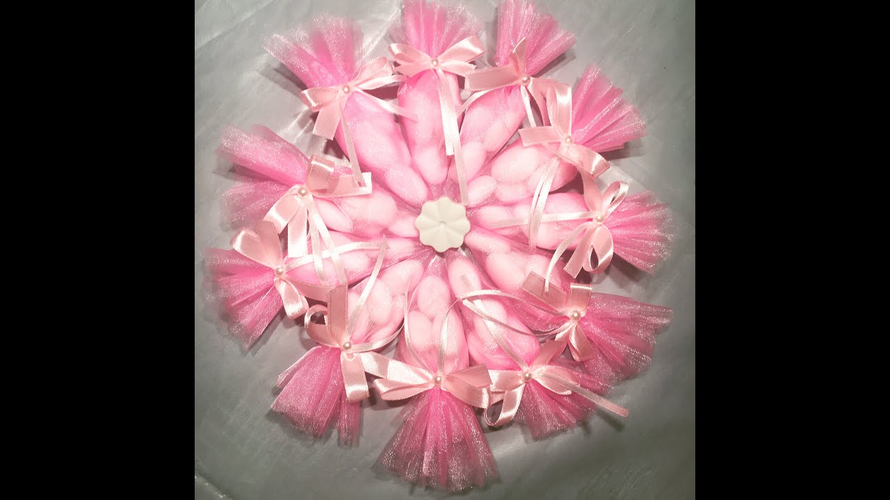 Sacchettini bomboniera fai da te con tulle a forma di cono ! Super economico😊