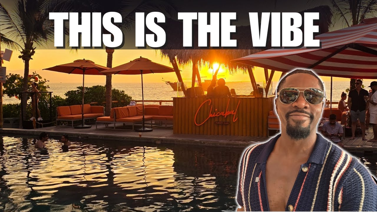 Golden Hour at One of Puerto Vallarta’s Best Beach Clubs