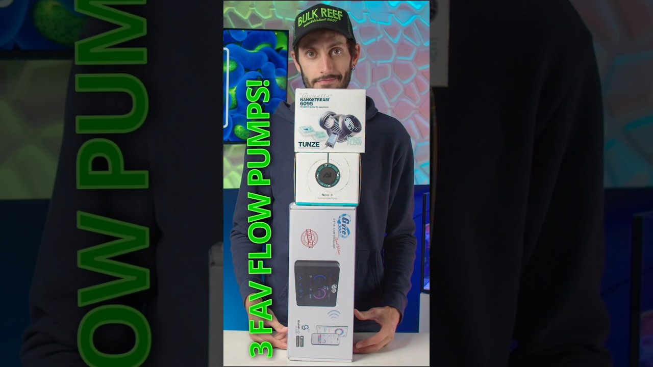 Thomas&rsquo; Top 3 Reef Tank Flow Pumps! #brstv #aquarium