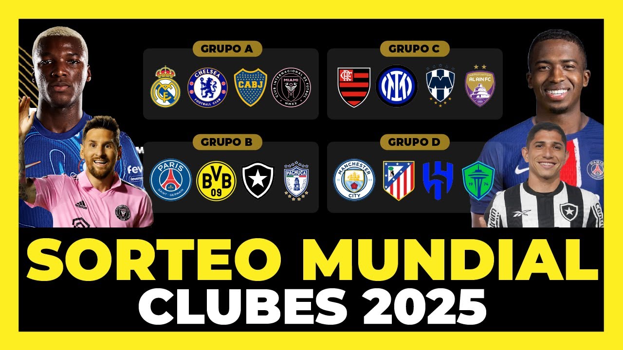 Mi Sorteo Mundial de Clubes 2025🏆