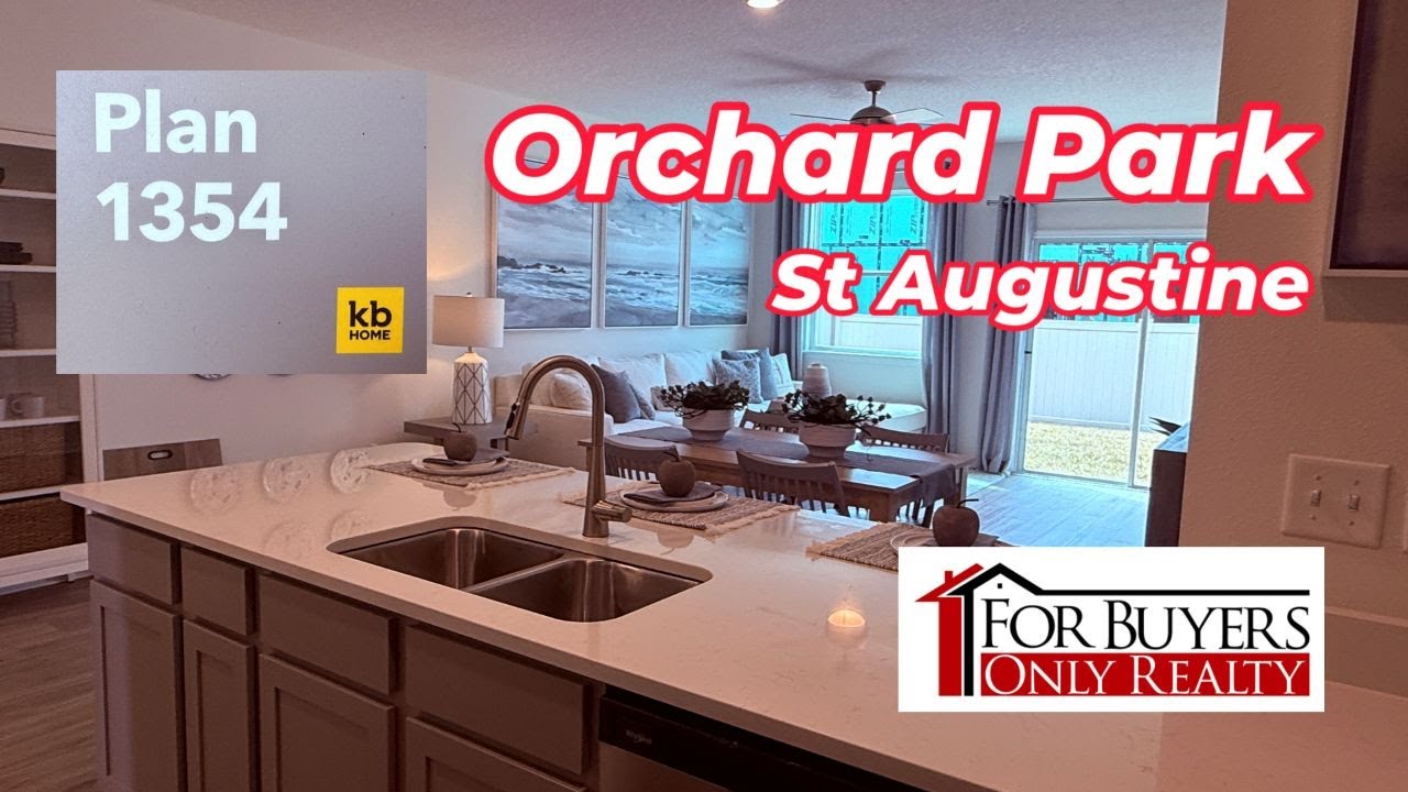 Orchard Park Townhomes by KB Home, St Augustine Plan 1354 Townhome
