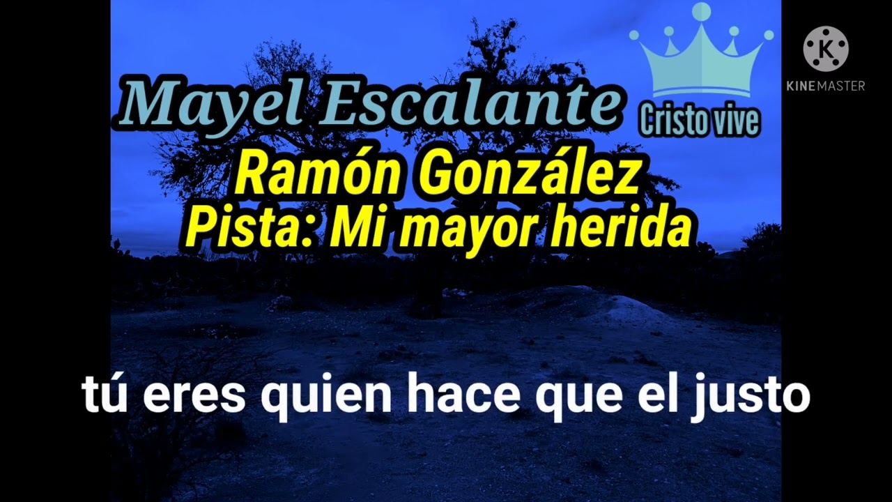 Mi mayor herida - Pista karaoke de Ramón González