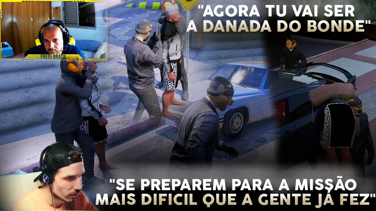 A MISSÃO MAIS DIFICIL DE PAULINHO, FREDI E BAGUAL NA CAPITAL CITY ATÉ AGORA NO GTA RP