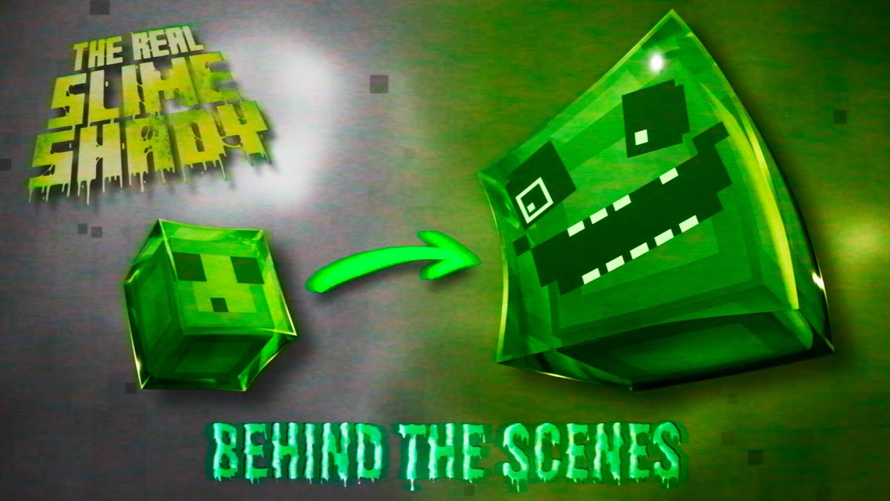 (Behind the Scenes) The Real Slime Shady - MINECRAFT SLIME RAP 🎵