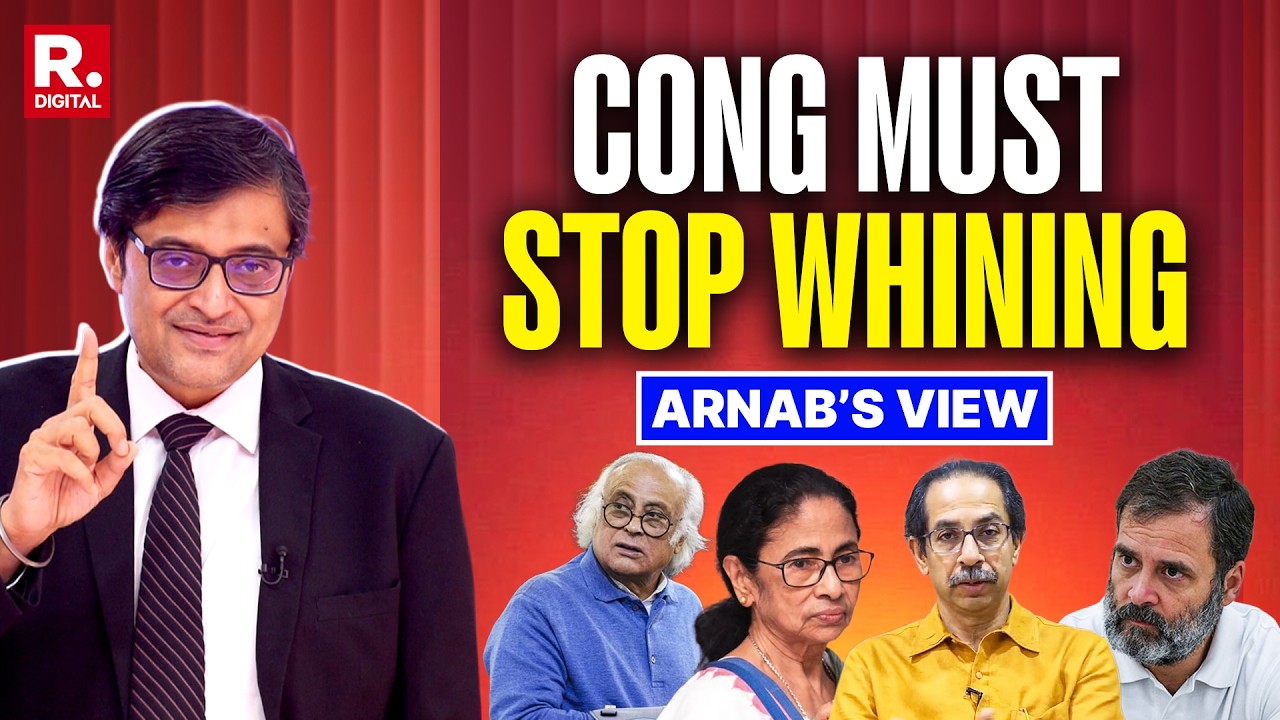 Arnab Deciphers How NDA Is Consolidating Numbers In Its Favour As Cong Keeps Whining