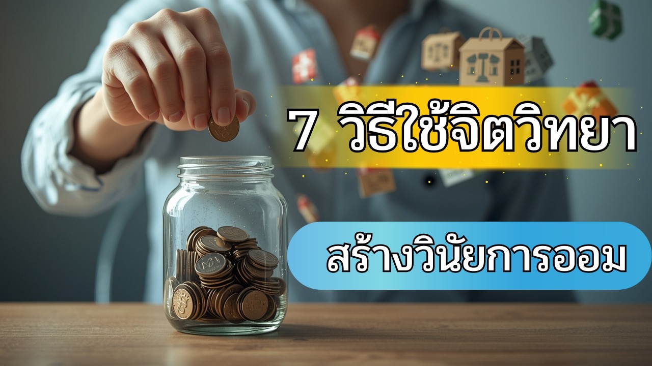 7 วิธีใช้จิตวิทยาสร้างวินัยการออม