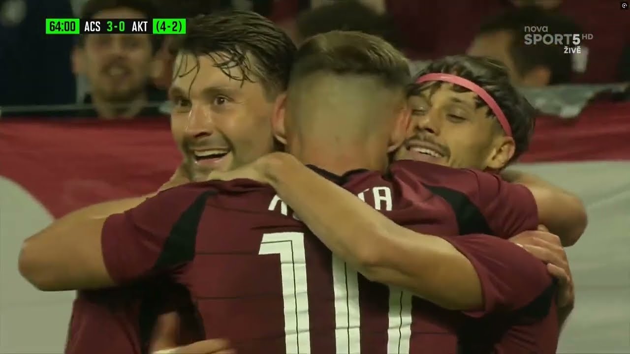 AC Sparta Praha vs. FK Aktobe - All goals and Celebrations ( 31.07.2025 )