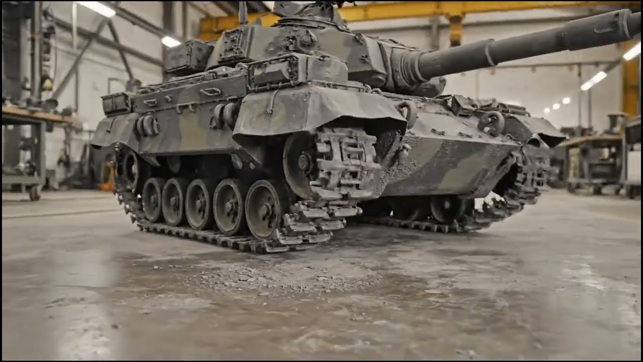 Inside the Process of Building a Detailed Tank Model | Full Assembly