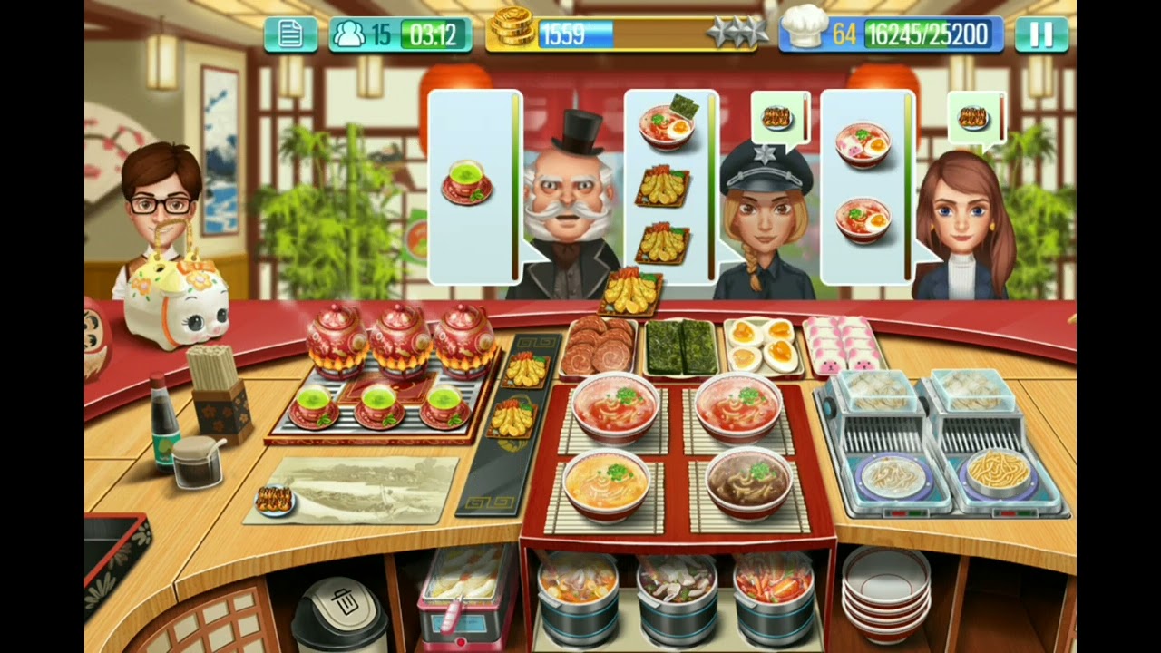 Crazy Cooking Star chef-Neko Ramen level 50