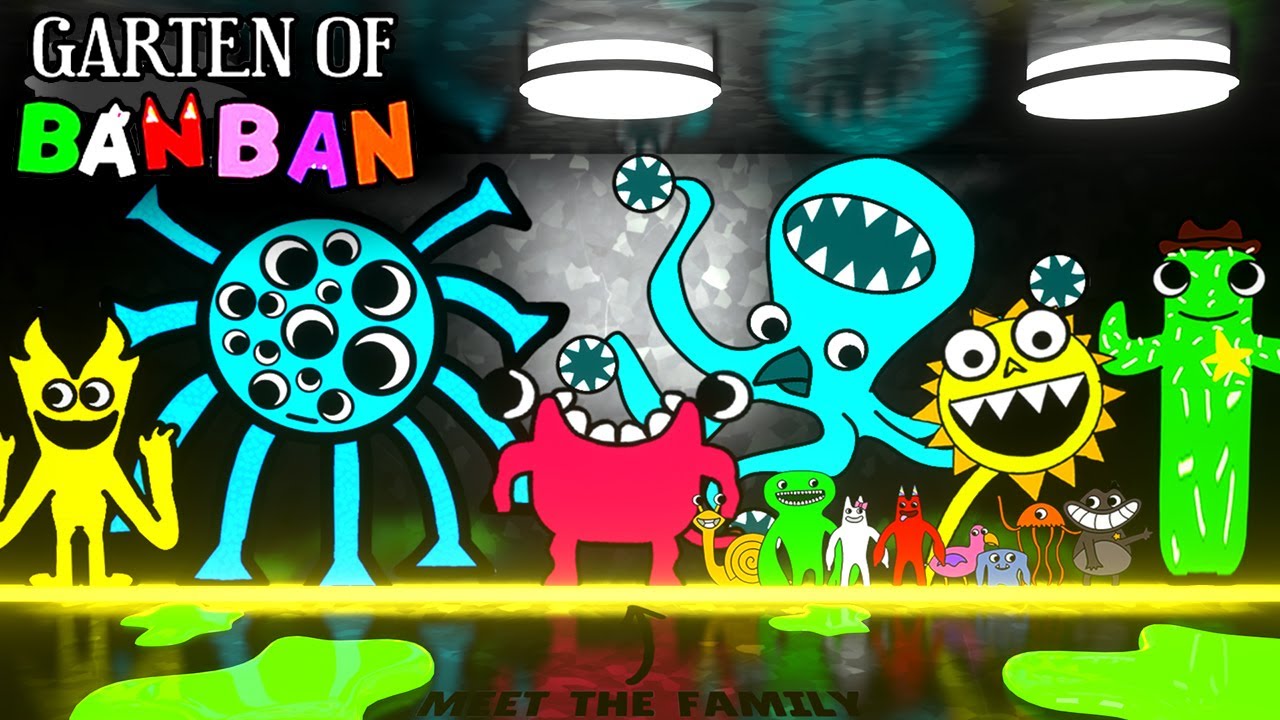 Garten of Banban 8 - ALL NEW BOSSES + SECRET ENDING + Digital Circus
