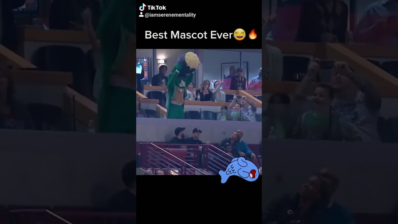 Nba most lit mascots moments|viral mascot moments|benny the bull throwing popcorn everywhere!