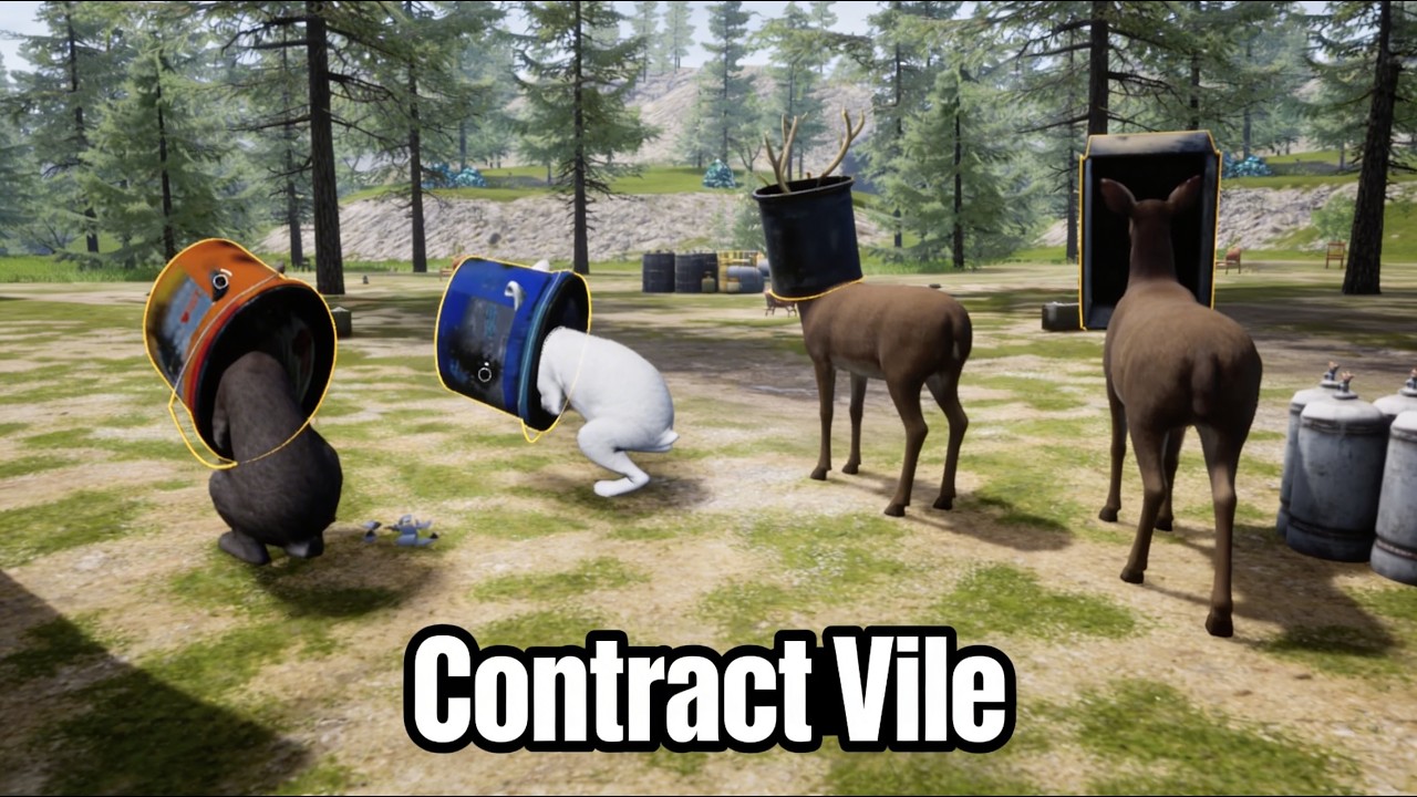 Nie wolno wyrzucać śmieci do lasu | contract vile #18