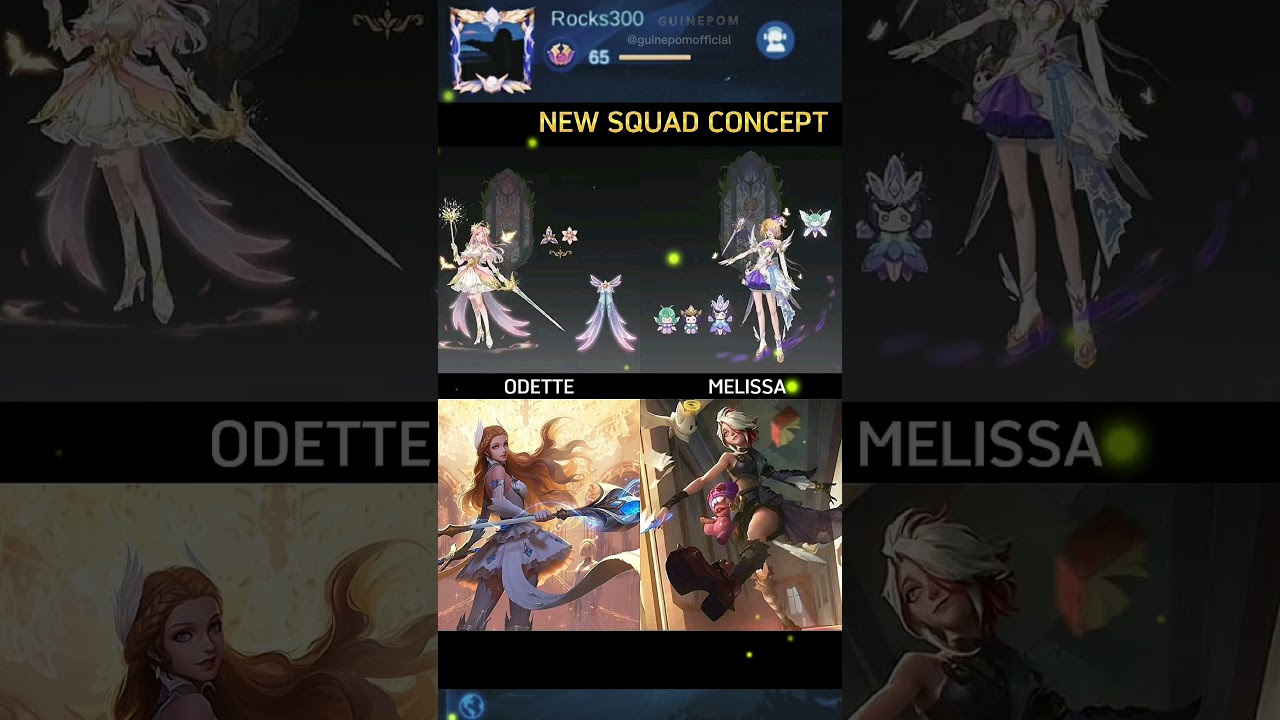 New Squad Skin Survey | MLBB Odette & Melissa