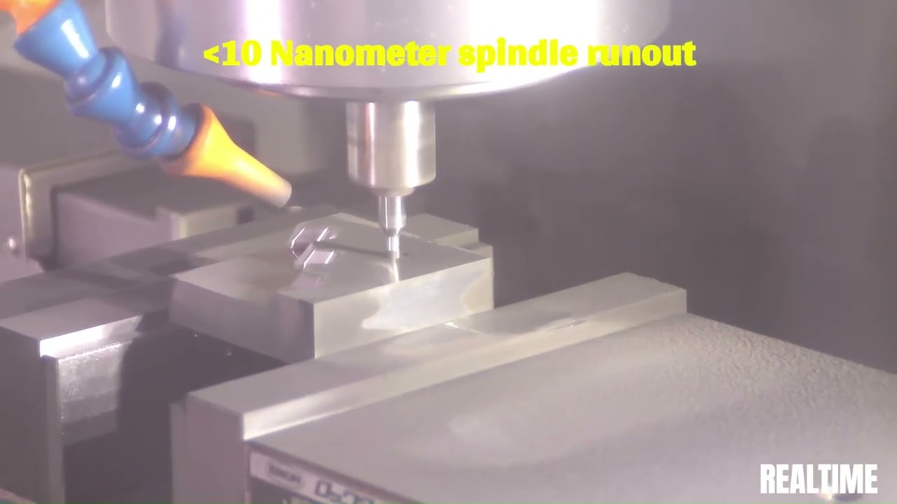 Carbide Hard Milling — 70nm Cuts with Sub-10nm Runout | Shibaura UVM