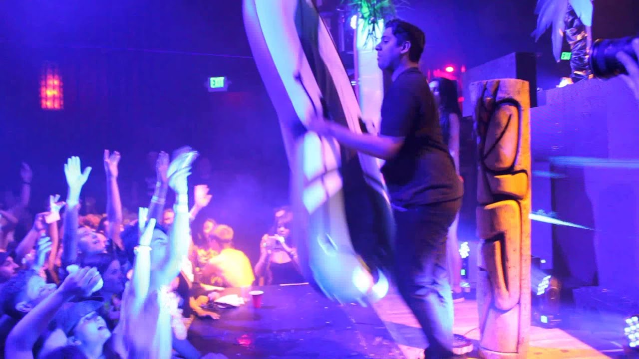 Ookay Crowd Sufing in a Raft @ Yost Theater