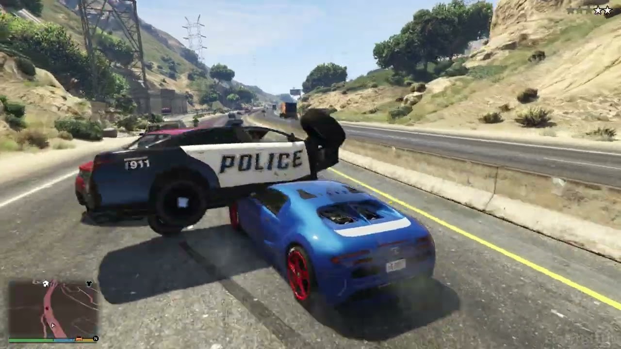 GTA 5 100 Tons Super Car Rampage #11 HD Grand Theft Auto 5