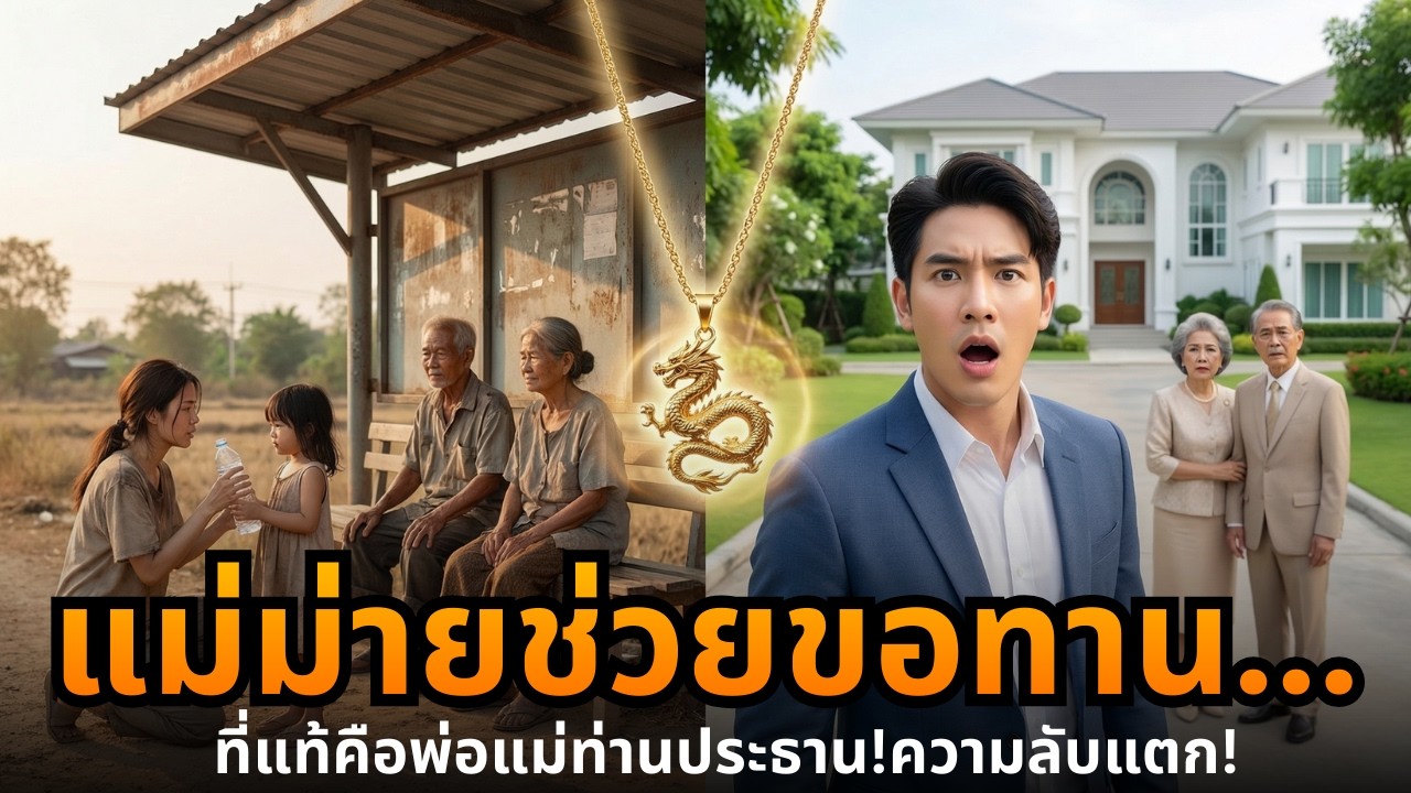 สาวใช้สละข้าวกล่องให้คนแก่ ไม่รู้คือพ่อแม่เศรษฐี! พอความลับเปิดเผย ท่านประธานถึงกับน้ำตาไหล