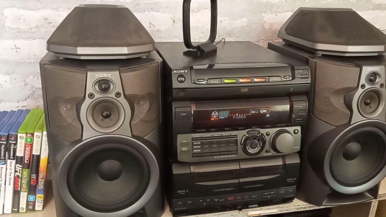 Sony MHC-G88 Mini HiFi Music System_Sound Test