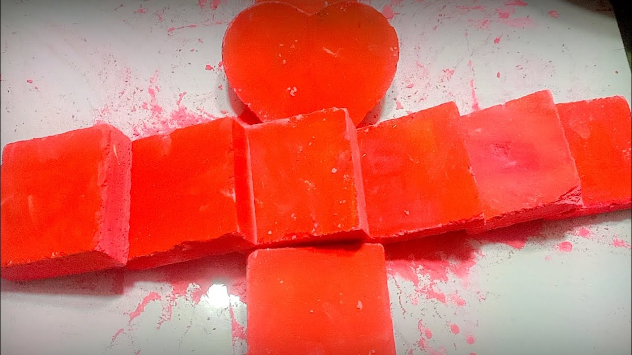 Gym chalk❤❣️Beautiful red❣️❤ please watch full video🤗😇
