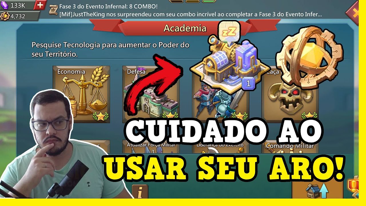 VOC&Ecirc; USA SEU ARO TECNOL&Oacute;GICO DA FORMA ERRADA! Lords Mobile