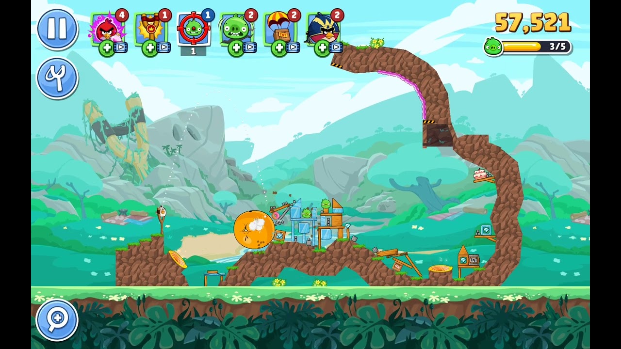 Angry birds Friends 36 Flores Nivel 31 parte 2
