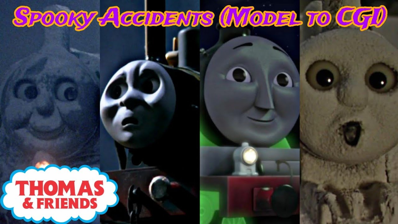 Thomas & Friends - Every Spooky Accident (Model to CGI)