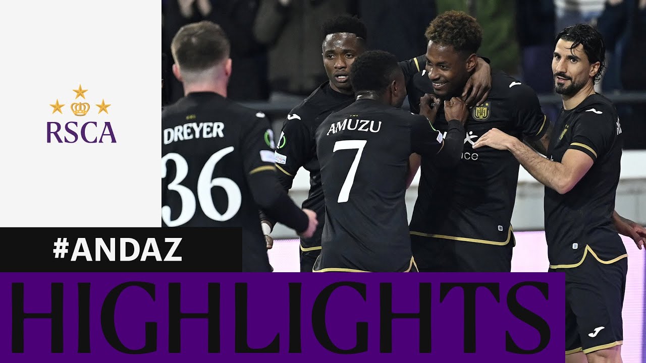 HIGHLIGHTS: RSC Anderlecht - AZ Alkmaar | 2022-2023
