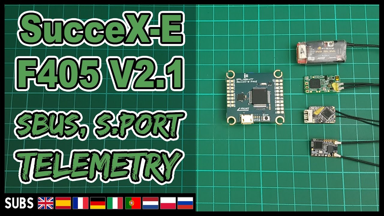 iFlight SucceX-E F4 V2.1 - FRSKY Sbus, SmartPort & Telemetry