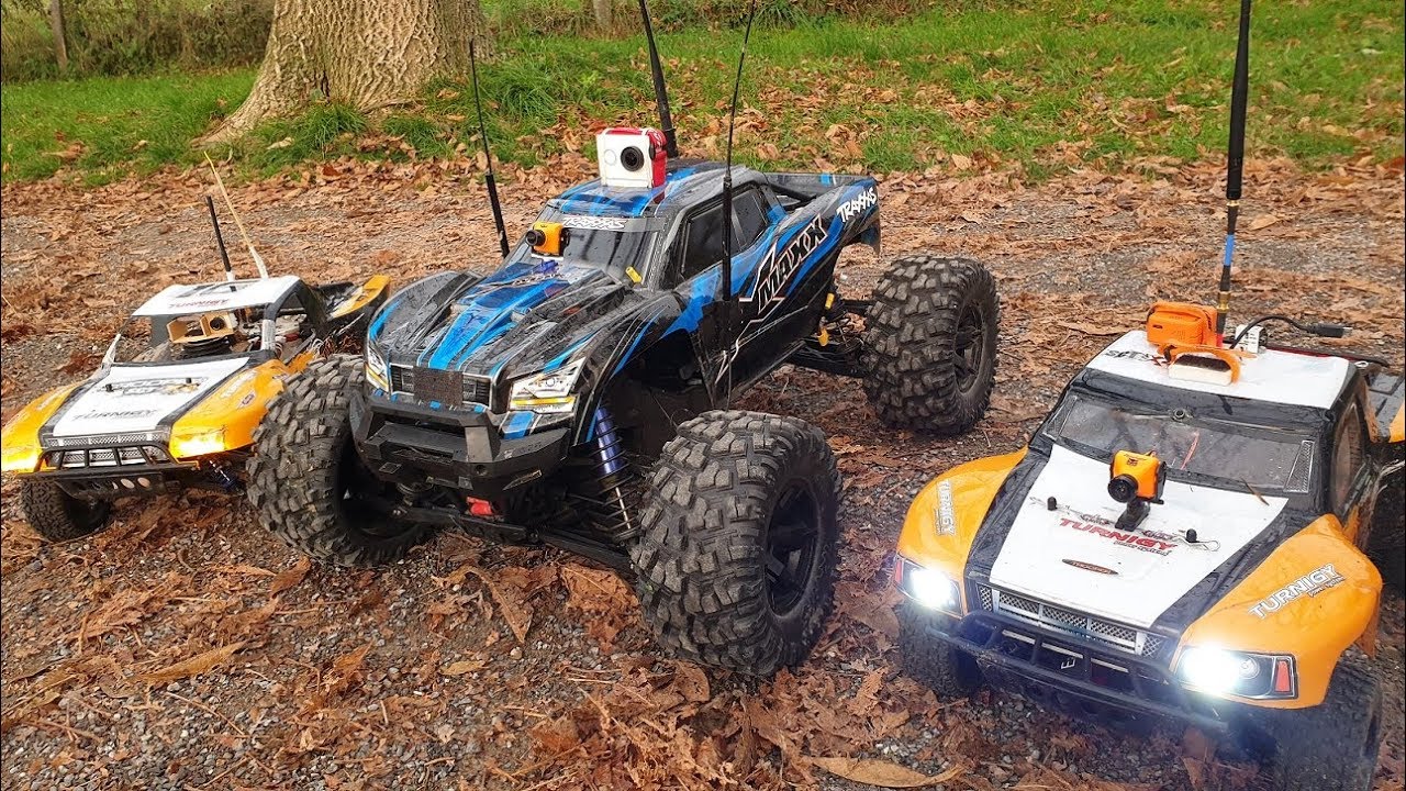 RC CAR 4X4 FPV //  TRAXXAS X-MAXX + 2 TROOPER LONG RANGE