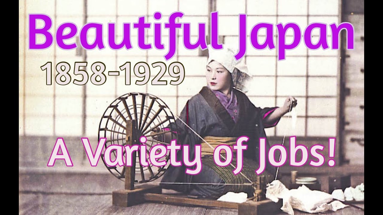 Beautiful Japan 1858-1929: Daily life in old Japan   昔の日本　日々の暮らし