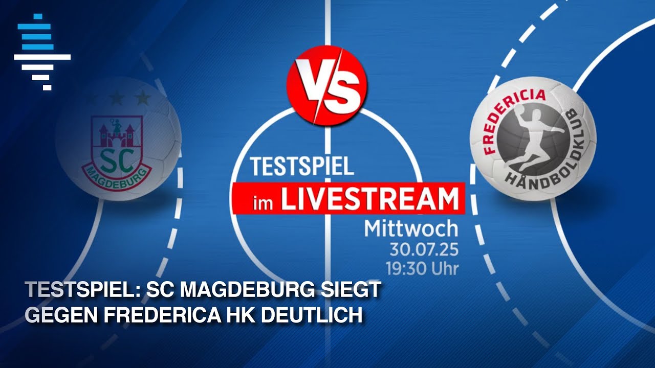 Highlights aus dem Testspiel: SC Magdeburg gegen Fredericia HK